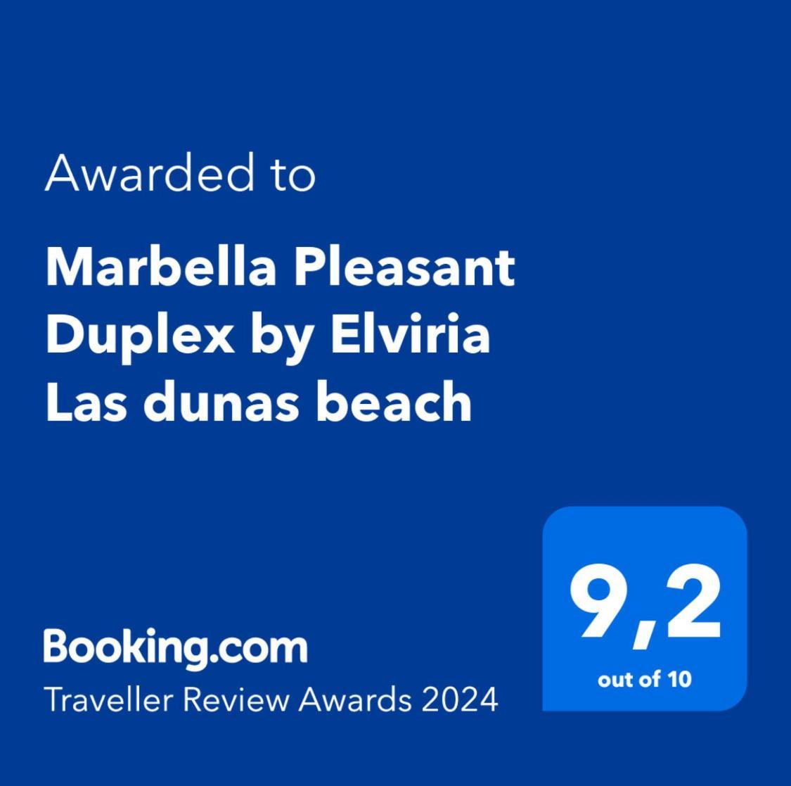 Marbella Pleasant Duplex By Elviria Las Dunas Beach エクステリア 写真